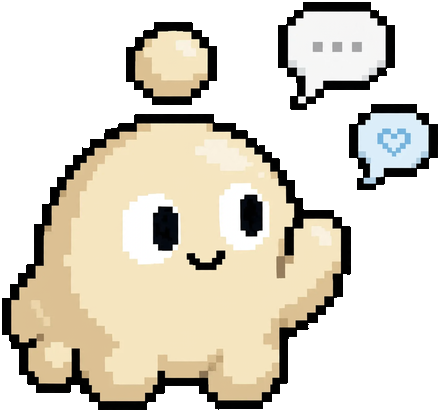 An ivory crewmate listening, two speech bubbles beside it.